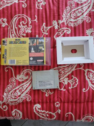 Cartuccia Super Nintendo Super Mario World