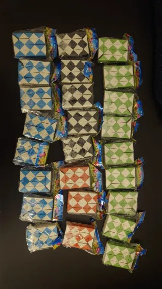 25 Rompecabezas Serpiente  Colores