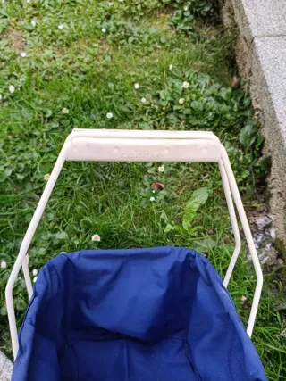 Cestas de picnic de tela y metal