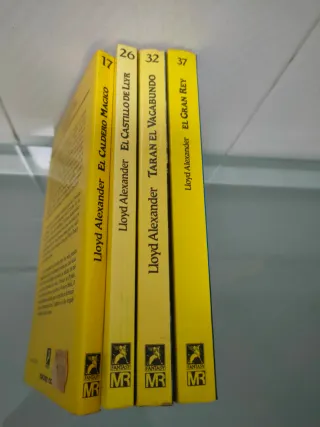 3 libros saga Crónicas de Prydain