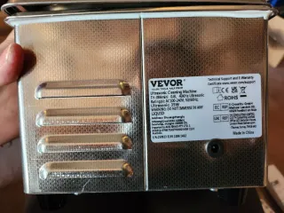 Limpiador Ultrasonidos VEVOR 0.8L