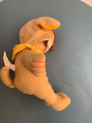 Muñeco bebé disfrazado de perro