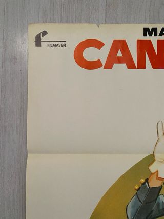 Cartel Original Cantinflas El Patrullero 777(1978)