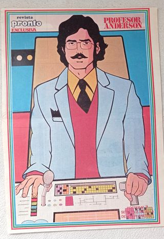 6 POSTERS de LA BATALLA DE LOS PLANETAS años 80