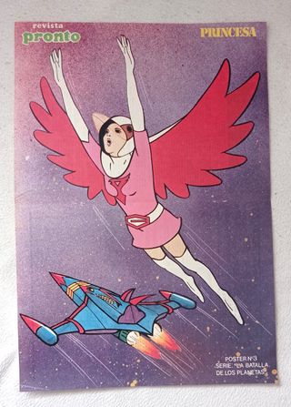 6 POSTERS de LA BATALLA DE LOS PLANETAS años 80