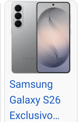 Samsung Galaxy S26 Plata