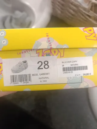 Zapatos niño talla 28