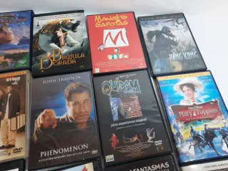 Lote 15 DVDs Películas Infantiles y Juveniles