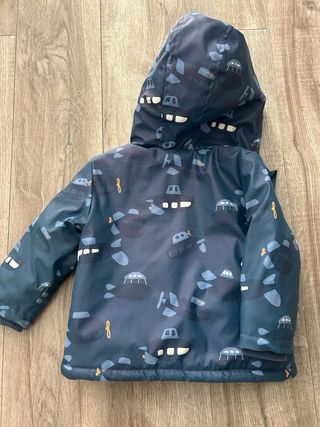 Abrigo bebé niño estampado aviones CORTEINGLES