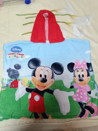 Toalla con capucha Mickey Mouse Disney
