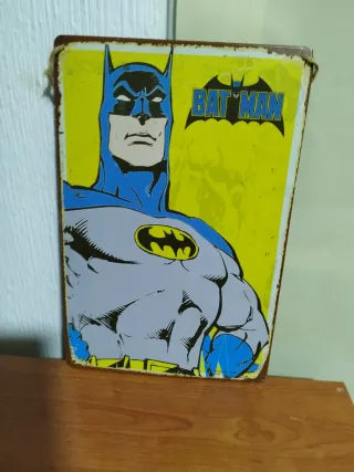 Placa Metálica Batman