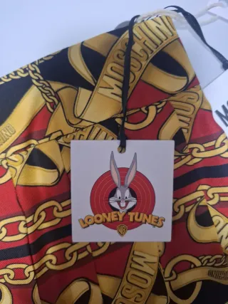 Gonna Moschino Looney Tunes Bugs Bunny Nuova Rara