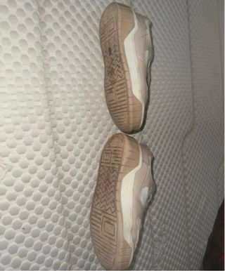 Zapatillas deportivas chica rosa y blanco