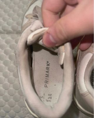 Zapatillas deportivas chica rosa y blanco