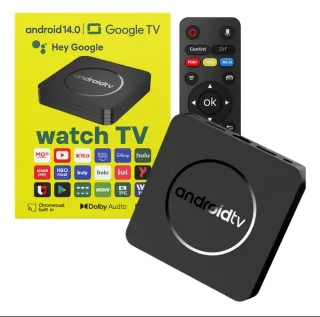 Android TV Box Q1 ATV Watch TV 4 GB RAM+32 GB ROM.