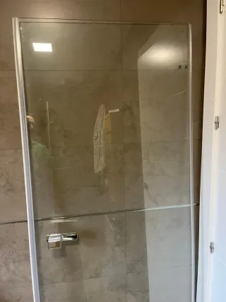 Mampara Ducha 90x90 Cristal,8 mm. Duscholux