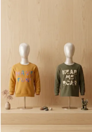 Lote 4 prendas aventura: sudadera + camisetas