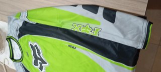 Camiseta Fox Carmichael Motocross Talla L