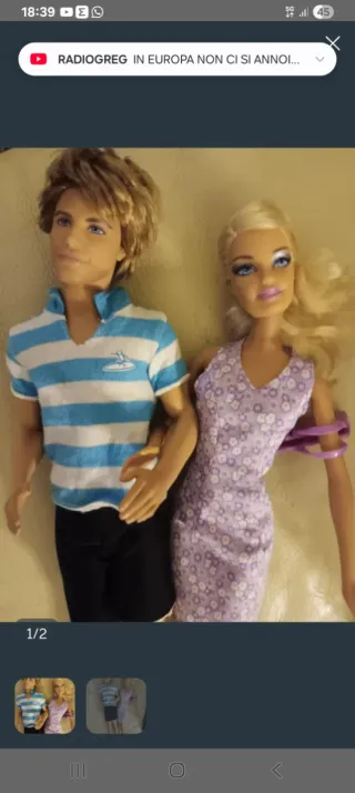 Splendide bambole Barbie more