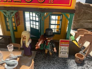 Playmobil Oeste Vintage Completo