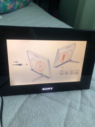 Marco de fotos digital Sony