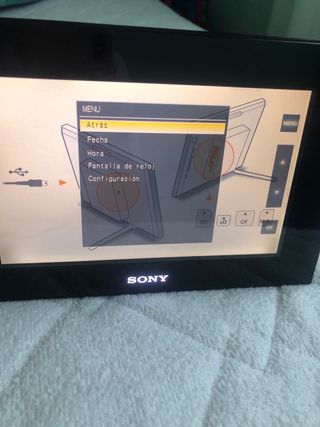 Marco de fotos digital Sony