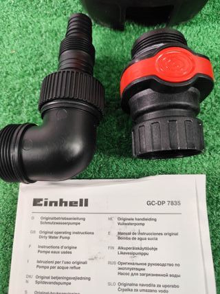 Bomba Einhell GC-DP 7835 aguas sucias