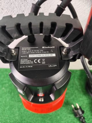 Bomba Einhell GC-DP 7835 aguas sucias