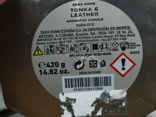 Vela Zara Home Tonka & Leather Metal