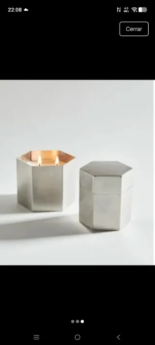 Vela Zara Home Tonka & Leather Metal