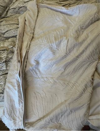 Funda de edredón con diseño de hojas