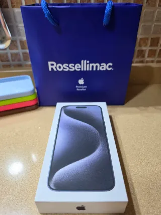 iPhone 15 Pro Max Azul/Gris
