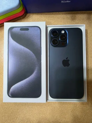 iPhone 15 Pro Max Azul/Gris