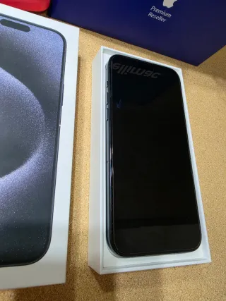 iPhone 15 Pro Max Azul/Gris