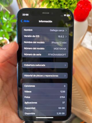 iPhone 12 mini 64 GB Azul