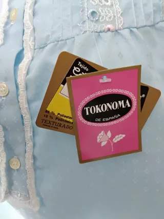 Camisón azul Tokonoma Sin Mangas