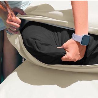 Cojín Palets Beige/Marrón Impermeable