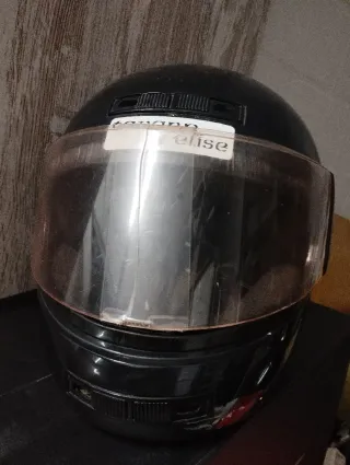 Casco integral moto negro