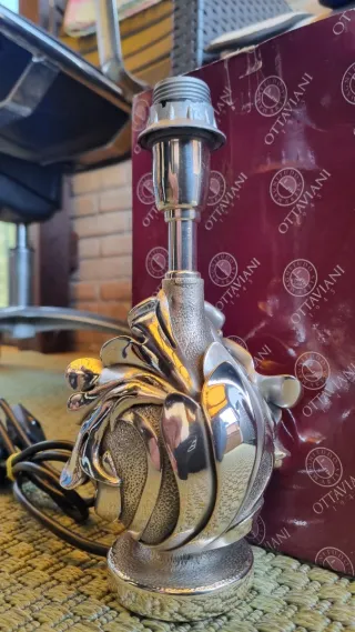 Lampada Ottaviani in Argento Vintage