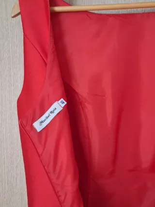 Vestido rojo de fiesta