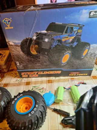 Camión Monstruo Dinosaurio RC