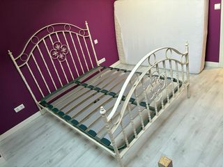 Cama doble de metal 200x150