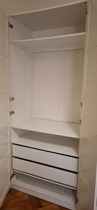Armario ropero Ikea blanco