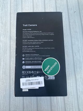 Cámara Caza Solar WOLFANG 4G LTE 2.5K