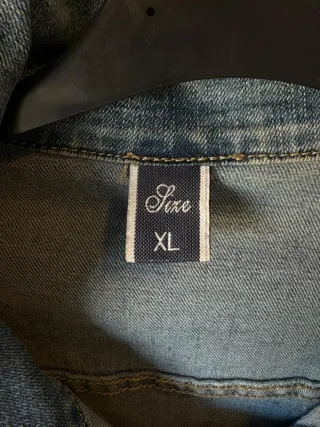 Giacca in denim usata pochissimo XL