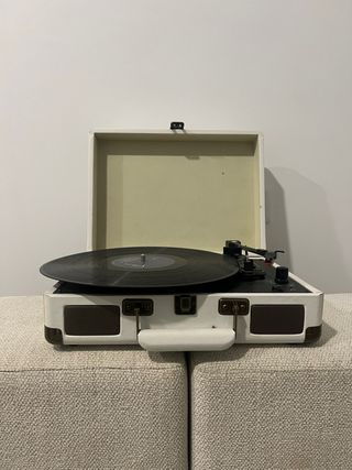 Tocadiscos Maleta Blanco Vinilo