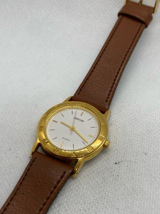 Reloj Citizen Vintage Dorado y Marrón