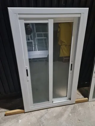 Ventana corredera blanca Climalit