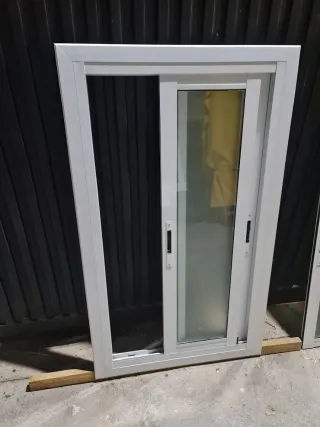 Ventana corredera blanca Climalit