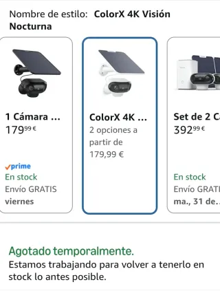 Reolink Argus 4 Pro 4K Cámara Vigilancia WiFi Sola